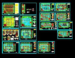 ĳ��ҵ�ۺ�¥�ṹʩ��ͼ