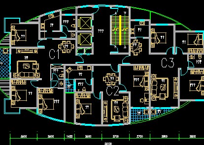 �߲㻧��ƽ��ͼ