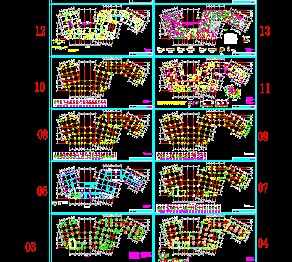 ĳ��ѧ¥�ṹʩ��ͼ