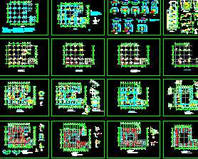 ĳ��ܽṹ�ۺ�¥�ṹʩ��ͼ