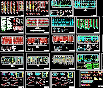 ��ܽ�ѧ¥�ṹʩ��ͼ