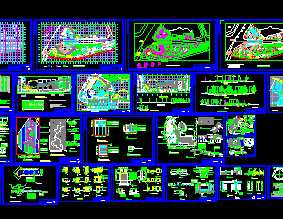 ĳ�����㳡����ʩ��ͼ