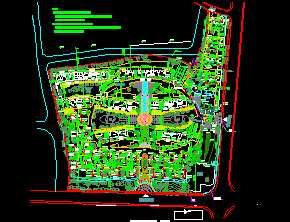 ĳ�ߵ�סլС���滮��ƽ��ͼ