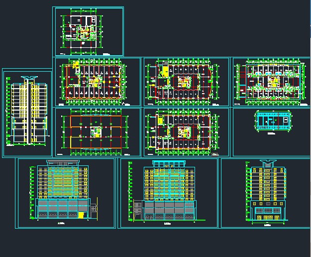 һ��12���ۺ�¥ʩ��ͼ