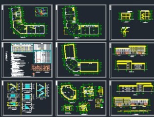 ��ҵ�ۺ�¥����ʩ��ͼ