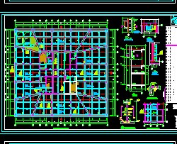 49���ܺ���Ͳ�ṹ�㳡�ṹʩ��ͼ