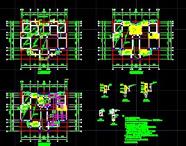 С�߲�סլ�ṹʩ��ͼ