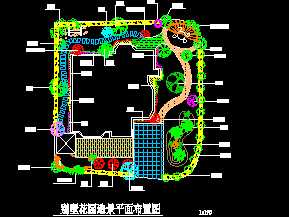 ĳ������԰�쾰ƽ�沼��ͼ