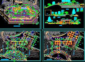 ĳ��ڹ㳡��ͤʩ��ͼ