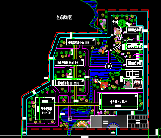 ĳ�羰������Ժƽ�沼��ͼ