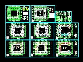 ĳ����ۺ�¥�ṹʩ��ͼ