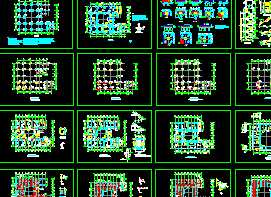 ĳ��ܽṹ�ۺ�¥�ṹʩ��ͼ