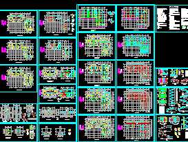 ĳ��ҵ�ۺ�¥�ṹʩ��ͼ