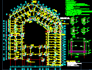 ĳ�칫¥������ǽ�ṹʩ��ͼ