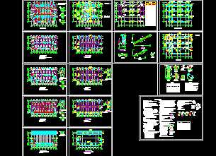 ĳСѧʳ���ۺ�¥�ṹʩ��ͼ