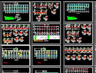 ĳ�׿�ṹ�칫¥ʩ��ͼ