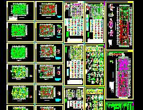 ĳ������ǽסլ�ṹ���ʩ��ͼ