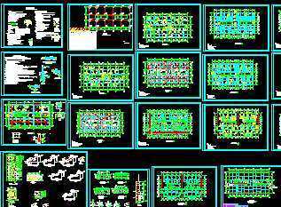 ĳС�߲�סլ�ṹʩ��ͼ