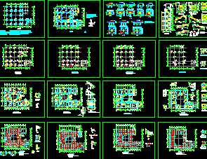 ĳ��ܽṹ�ۺ�¥�ṹʩ��ͼ