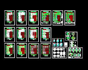 ĳ��ܽṹ�ۺ�¥�ṹʩ��ͼ