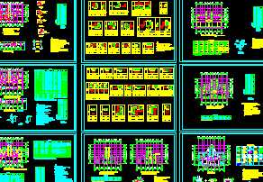 ĳ������������ǽסլ�ṹʩ��ͼ