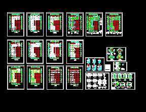 ĳ��ܽṹ�ۺ�¥ʩ��ͼ