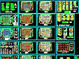 ĳ��ҵ�ۺ�¥��ܽṹʩ��ͼ