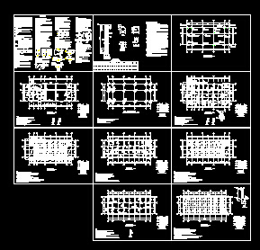 ĳ�����ۺ�¥��ܽṹʩ��ͼ