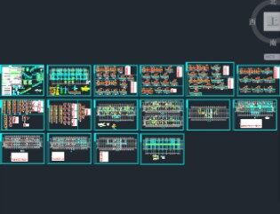 ��ܽṹ�ۺ�¥ȫ��ʩ��ͼ