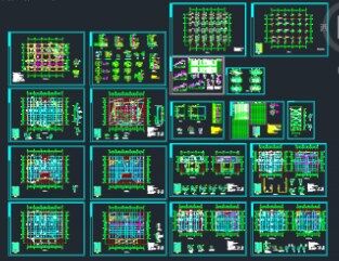 ĳ�Ͷ��ְ칫¥��ܽṹʩ��ͼ