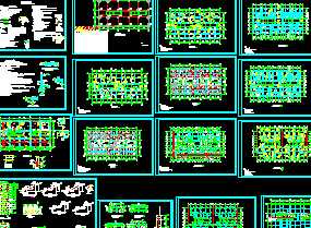 ĳС�߲�סլ�ṹʩ��ͼ