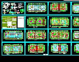 ĳС�߲�סլ����ṹʩ��ͼ