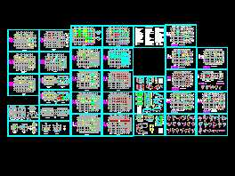 ĳ��ҵ�ۺ�¥�ṹʩ��ͼ