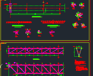 24.0m��ܽṹ�����ͼ