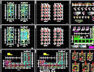 ĳСѧ�ۺ�¥��Ͻṹʩ��ͼ