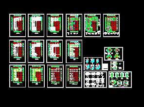 ĳ��ܽṹ�ۺ�¥�ṹʩ��ͼ