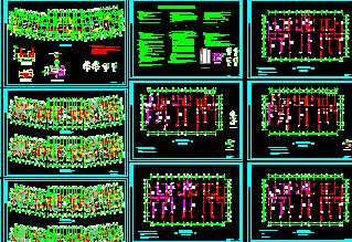 ĳС�߲�סլ�ṹʩ��ͼ