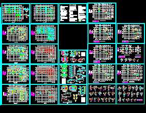 ĳ��ҵ�ۺ�¥�ṹʩ��ͼ