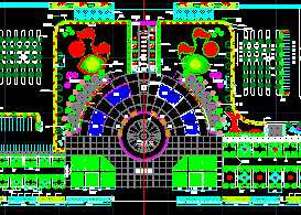 ĳ���͹㳡�̻�ƽ��ͼ