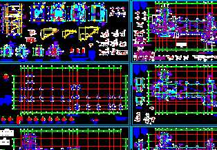 ĳ��ѧ����ۺ�¥�ṹʩ��ͼ