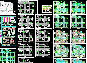 ĳ��ҵ�ۺ�¥�ṹʩ��ͼ