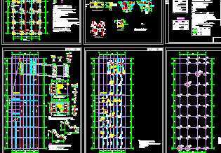 ĳ���³����ܽṹʩ��ͼ