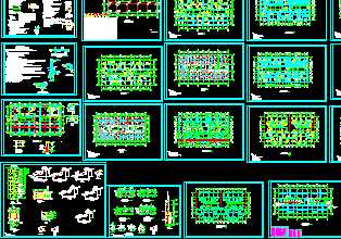 ĳС�߲�סլ�ṹʩ��ͼ