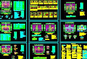 ĳ������ǽסլ�ṹʩ��ͼ