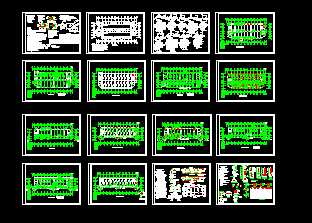 ĳѧУ�ۺ�¥�ṹʩ��ͼ