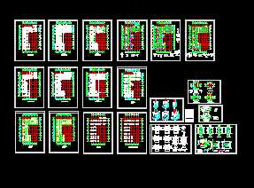 ĳ��ܽṹ�ۺ�¥�ṹʩ��ͼ