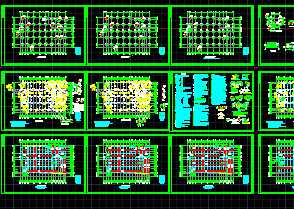 ĳѧУʳ���ۺ�¥�ṹʩ��ͼ