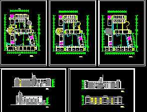 ĳѧУ�ۺ�¥����ʩ��ͼ