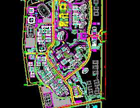 ĳ��ѧУ԰�滮��ƽ�沼��ͼ