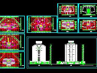 ĳ�߲�סլ¥����ʩ��ͼ